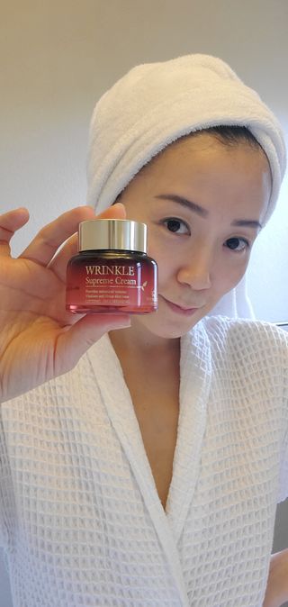[The Skin House] Wrinkle Supreme Cream — 5점을 준 리뷰어가 2022년 11월 올린 사용 사진