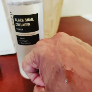 [Coxir] Black Snail Collagen Toner — 5점을 준 리뷰어가 2022년 8월 올린 사용 사진