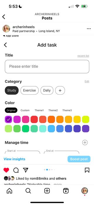 도트타이머 Metaverse time management app, Dote Timer ⏲️ 1 premium lifetime pass, 10 one-year subscriptions — 5점을 준 리뷰어가 2023년 9월 올린 사용 사진