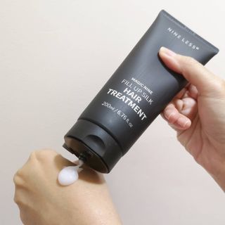 나인레스 매지나인 필 업 실크 트리트먼트 200ml 6.76 fl. 온스 유형에 남겨 — 5점을 준 리뷰어가 2022년 1월 올린 사용 사진