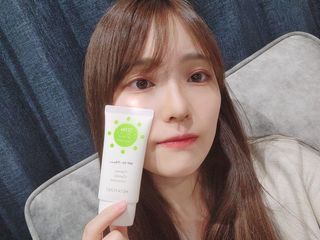 메타포레 12PM  카밍 선스크린 — 5점을 준 리뷰어가 2021년 7월 올린 사용 사진