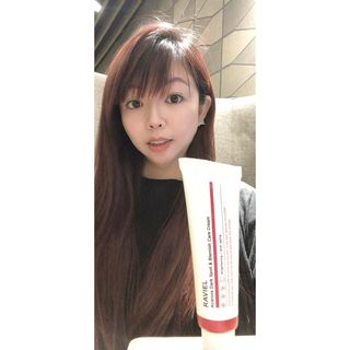 라비엘 아세로라 &amp; 스네일 뮤신 다크 스팟 케어 크림 1.7 fl oz (50ml), 스네일 뮤신 &amp; 히알루론산 — 5점을 준 리뷰어가 2022년 12월 올린 사용 사진