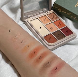 하트퍼센트 Heart Percent Dote on Mood Eye Palette VERMILION FACET — 5점을 준 리뷰어가 2021년 11월 올린 사용 사진