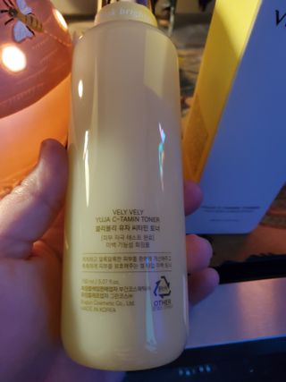 VELY VELY Yuja C-Tamin Toner — 5점을 준 리뷰어가 2021년 3월 올린 사용 사진