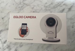 온습도 모니터와 스마트 리모컨이 탑재된 EGLOO cam S4 1080P Wi-Fi 스마트 카메라 — 1점을 준 리뷰어가 2021년 6월 올린 사용 사진