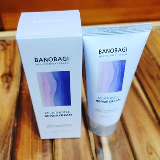바노바기 코스메틱 바노바기 밀크 씨슬 리페어 크림 50ml — 5점을 준 리뷰어가 2023년 7월 올린 사용 사진