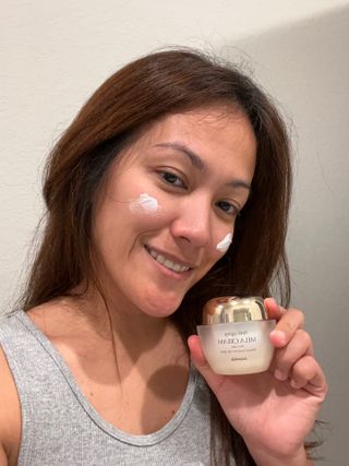 Jutanhak 안티에이징 멜라 크림 50ml / 1.69oz 잡티 &amp; 다크 스팟 케어 하이드레이팅 크림 — 4.5점을 준 리뷰어가 2022년 11월 올린 사용 사진