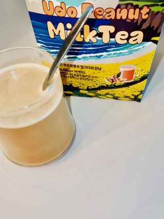 느랑풀 USA_ [neurangpul] JEJU UDO PEANUT MILKTEA 30g*10 — 5점을 준 리뷰어가 2025년 7월 올린 사용 사진
