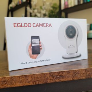 온습도 모니터와 스마트 리모컨이 탑재된 EGLOO cam S4 1080P Wi-Fi 스마트 카메라 — 5점을 준 리뷰어가 2021년 5월 올린 사용 사진