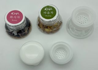 K-doraji PSI TEA Infuser Water Bottle,  Easy Tea Making with Cute Tea Infuser, cold brew tea. — 3.5점을 준 리뷰어가 2021년 9월 올린 사용 사진