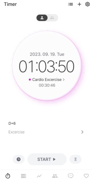 도트타이머 Metaverse time management app, Dote Timer ⏲️ 1 premium lifetime pass, 10 one-year subscriptions — 5점을 준 리뷰어가 2023년 9월 올린 사용 사진