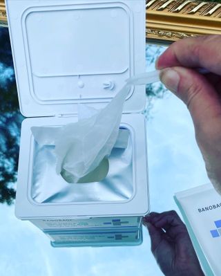 바노바기 코스메틱 바노바기 밀크씨슬 리페어 시카 폼 클렌저 플러스 120ml + 퀵 마스크 플러스 30매 — 5점을 준 리뷰어가 2023년 8월 올린 사용 사진