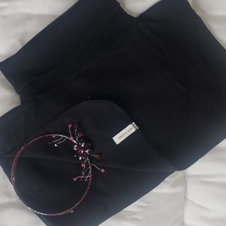 /[HOORISTYLE] 베이직 하프 탑 칼라 넥 디키 남여공용 모의 페이크 터틀넥 — 5점을 준 리뷰어가 2021년 12월 올린 사용 사진