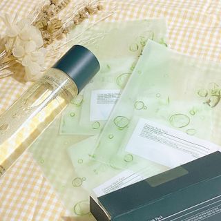 Pyunkang Yul 편강 율 진정 수분 강화 토너 150ml & 진정 마스크팩 10ea — 4.5점을 준 리뷰어가 2021년 8월 올린 사용 사진