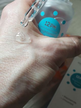 메타포레 12PM 브라이트닝 세럼 — 5점을 준 리뷰어가 2021년 7월 올린 사용 사진