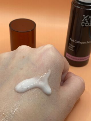 [Vegan] XYCOS Pink Collagen Serum — 4.5점을 준 리뷰어가 2022년 2월 올린 사용 사진