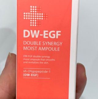 이지듀 이지 듀 DW-EGF 더블 시너지 모이스트 / 퍼밍 앰플 — 5점을 준 리뷰어가 2021년 3월 올린 사용 사진