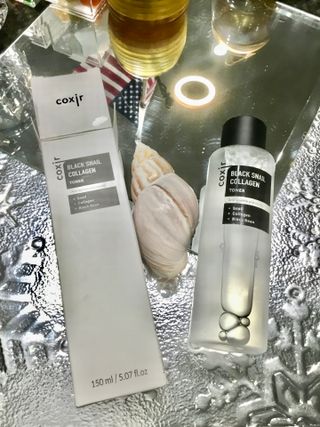 [Coxir] Black Snail Collagen Toner — 5점을 준 리뷰어가 2021년 12월 올린 사용 사진