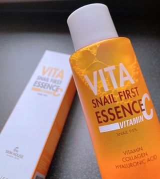 [THE SKIN HOUSE] Vita Snail First Essence — 4점을 준 리뷰어가 2022년 3월 올린 사용 사진