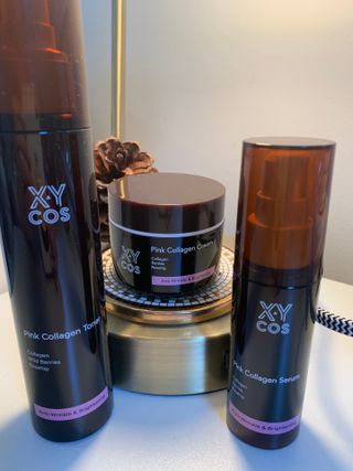 Pink Collagen Line [Toner, Serum, Cream] — 5점을 준 리뷰어가 2021년 10월 올린 사용 사진