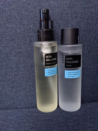 Ultra Hyaluronic Cleansing Oil + Toner — 5점을 준 리뷰어가 2021년 8월 올린 사용 사진
