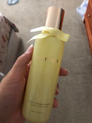 VELY VELY Yuja C-Tamin Toner — 5점을 준 리뷰어가 2021년 4월 올린 사용 사진