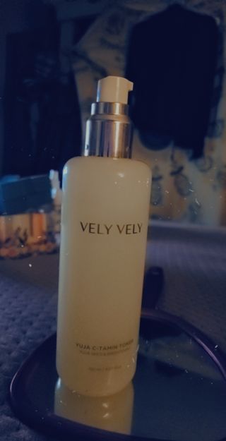 VELY VELY Yuja C-Tamin Toner — 5점을 준 리뷰어가 2021년 4월 올린 사용 사진