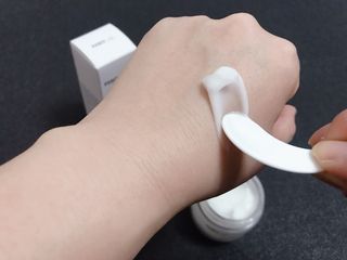 JAPAN_파시랩 세라마이드 하이드레이팅 앰플 크림 2종 세트 — 5점을 준 리뷰어가 2021년 10월 올린 사용 사진
