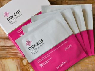이지듀 DW-EGF 멀티 페이셜 시트 마스크 - 0.53 FL OZ 4EA — 2점을 준 리뷰어가 2021년 8월 올린 사용 사진