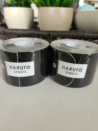 HARUTO 하루토 라이프 UP 엑스트라 센서티브 키네시올로지 테이프 — 4점을 준 리뷰어가 2023년 4월 올린 사용 사진