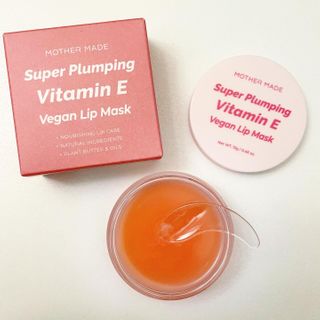 마더메이드 [어머니 만든] 슈퍼 플럼 핑 Vit E 비건 립 마스크 _E — 5점을 준 리뷰어가 2020년 12월 올린 사용 사진