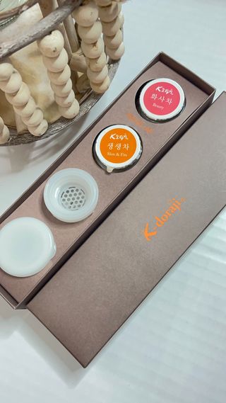 K-doraji PSI TEA Infuser Water Bottle, Easy Tea Making with Cute Tea Infuser, cold brew tea — 5점을 준 리뷰어가 2021년 7월 올린 사용 사진