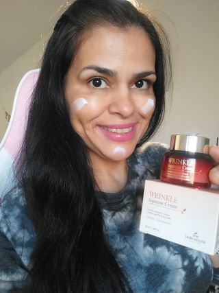 [The Skin House] Wrinkle Supreme Cream — 5점을 준 리뷰어가 2022년 11월 올린 사용 사진