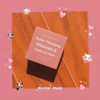 마더메이드 [어머니 만든] 슈퍼 플럼 핑 Vit E 비건 립 마스크 _E — 4.5점을 준 리뷰어가 2021년 1월 올린 사용 사진