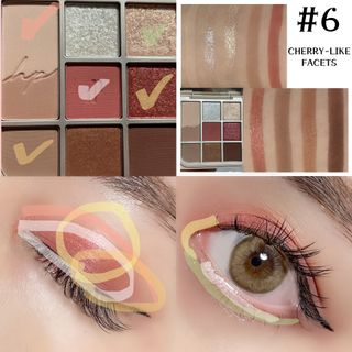 하트퍼센트 Heart Percent Dote on Mood Eye Palette CHERRY-LIKE FACETS — 5점을 준 리뷰어가 2021년 11월 올린 사용 사진