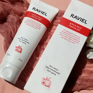 라비엘 모든 피부를 위한 RAVIEL 애플 마일드 필링 젤, 4.1 fl oz, 깊고 부드러운 각질 제거 — 5점을 준 리뷰어가 2022년 8월 올린 사용 사진
