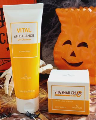 Vita Snail Cream + Vital PH Gel Cleanser — 4.5점을 준 리뷰어가 2021년 9월 올린 사용 사진