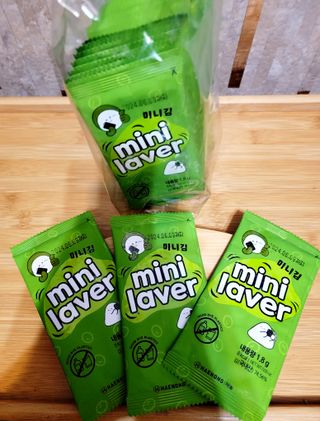 HAENONG, Seaweed mini Laver, Pack of 20 — 5점을 준 리뷰어가 2024년 1월 올린 사용 사진
