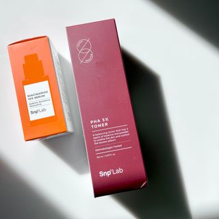 SNP LAB PHA  5 토너 150ml + 나이아신아마이드 10 세럼 32ml 세트 — 4점을 준 리뷰어가 2021년 10월 올린 사용 사진