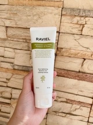 (MY) 라비엘 쑥 그린머드 팩투폼 페이스 클렌저, 4.1fl oz(120ml), 2-in-1 멀티 클렌저 — 5점을 준 리뷰어가 2023년 3월 올린 사용 사진