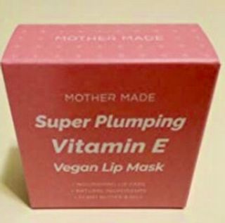 마더메이드 [어머니 만든] 슈퍼 플럼 핑 Vit E 비건 립 마스크 _E — 4점을 준 리뷰어가 2021년 2월 올린 사용 사진