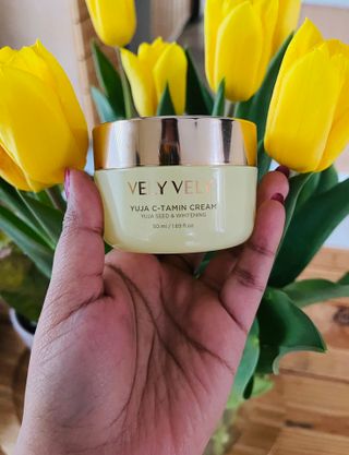 VELY VELY Yuja C-tamin Cream — 5점을 준 리뷰어가 2021년 4월 올린 사용 사진