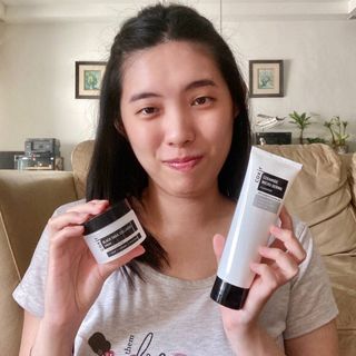 COXIR 블랙 스네일 콜라겐 크림 50ml &amp; 세라마이드 마이크로 더마 클렌저 120ml — 5점을 준 리뷰어가 2021년 8월 올린 사용 사진