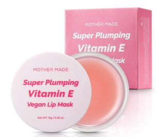 마더메이드 [어머니 만든] 슈퍼 플럼 핑 Vit E 비건 립 마스크 _E — 5점을 준 리뷰어가 2021년 2월 올린 사용 사진