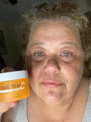 [THE SKIN HOUSE] Vita Snail Cream — 5점을 준 리뷰어가 2022년 4월 올린 사용 사진