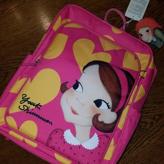 육심원 School Kid Backpack Lightweight Children Bag for Girl 리뷰 사진