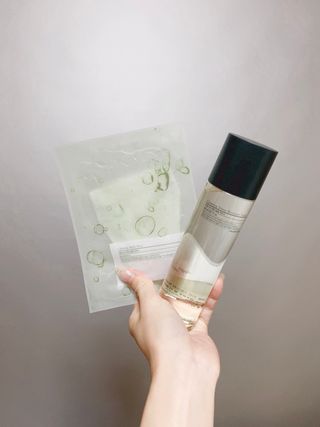 Pyunkang Yul 편강 율 진정 수분 강화 토너 150ml & 진정 마스크팩 10ea — 4.5점을 준 리뷰어가 2021년 8월 올린 사용 사진