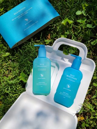 TS 블루에디션(샴푸200ml+바디워시200ml SET) — 5점을 준 리뷰어가 2023년 6월 올린 사용 사진