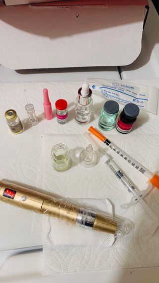 이지듀 리더마 마스터 앰플 1ml x 20 바이알 — 5점을 준 리뷰어가 2021년 2월 올린 사용 사진