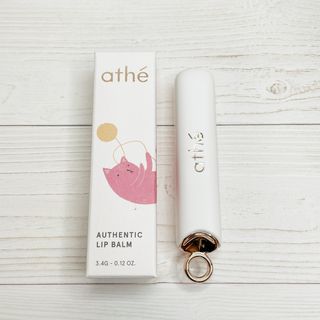 ATHE AUTHENTIC AIRY LIP BALM / 비건립밤 / 어센틱립밤 / 에어리립밤 (수정 요청) — 4점을 준 리뷰어가 2022년 8월 올린 사용 사진